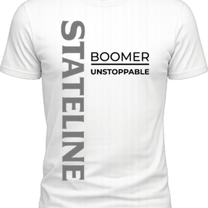 Boomer Tee - Vertical Logo