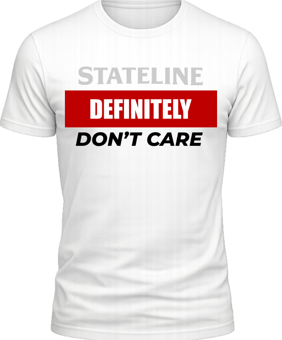 Definitely Don't Care Mood Tee