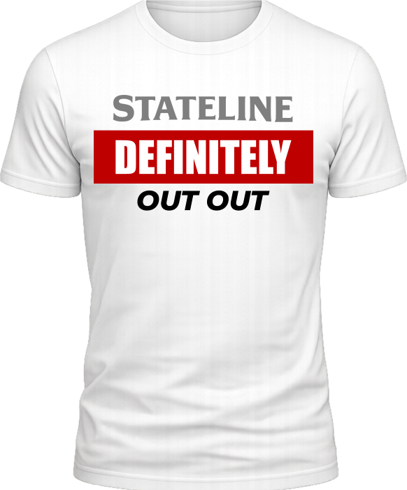 definitely out out white